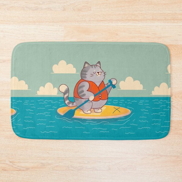 Item preview, SUP Stand Up Paddle board Cat  designed and sold by SusanaDesigns.