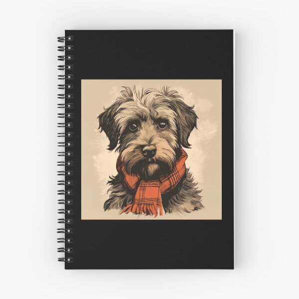 Item preview, Schnoodle Christmas Plaid Watercolor designed and sold by rafaeltto.
