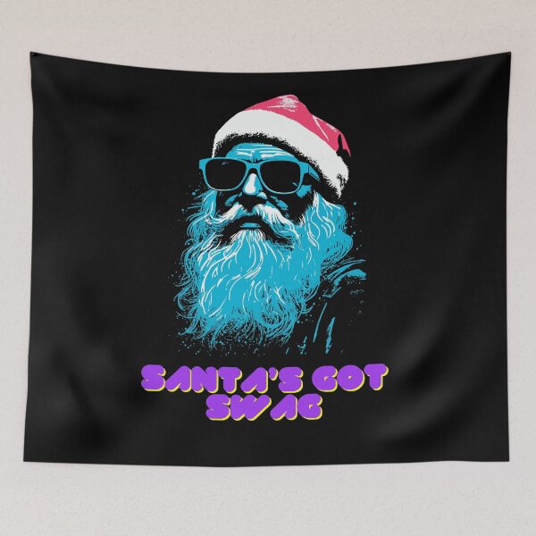 Item preview, Christmas Black Collection:  Santa's Got Swag designed and sold by Abystoic.