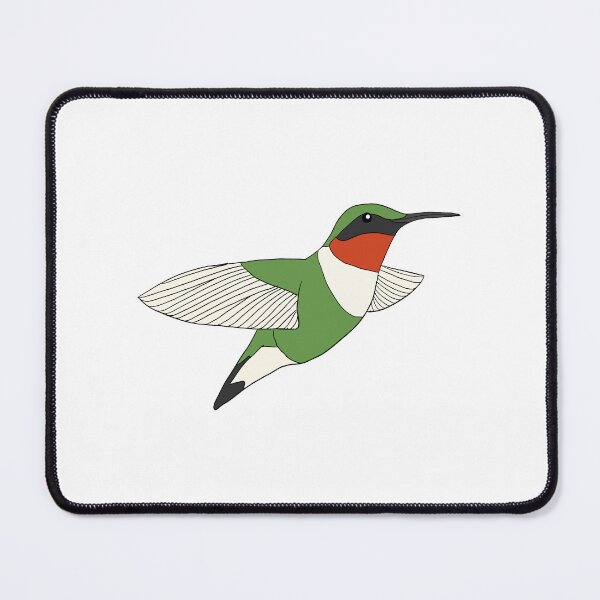 Item preview, Ruby-Throated Hummingbird designed and sold by dots6789.