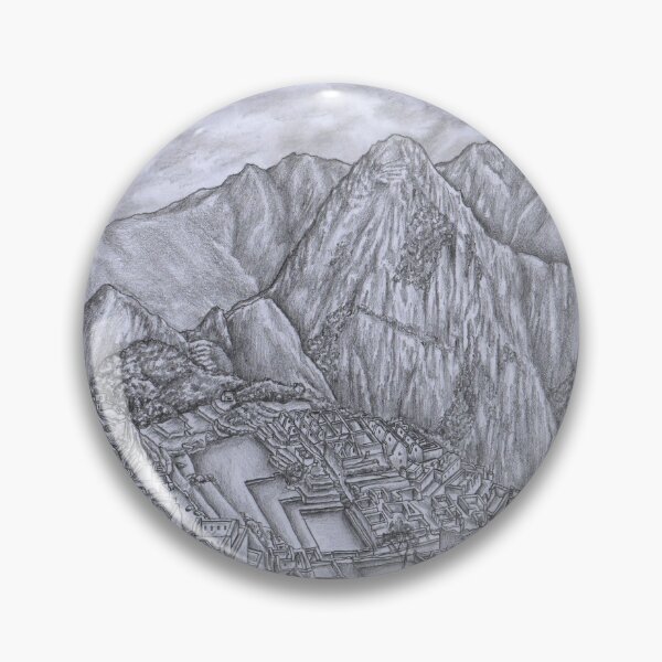 Artikelvorschau, Graphitzeichnung Machu Picchu entworfen und verkauft von Mayhumimavs.