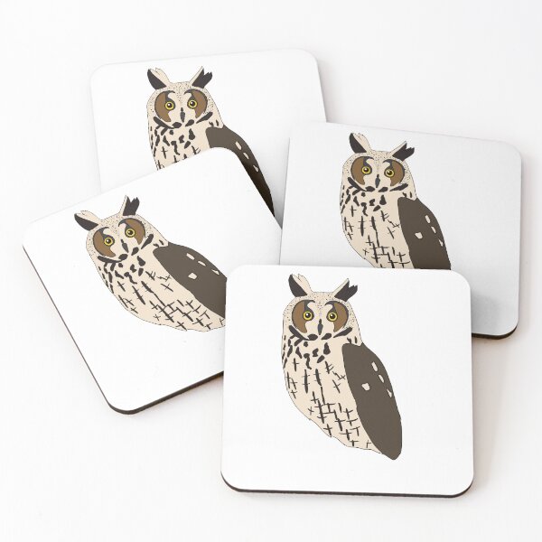 Item preview, Long Eared Owl designed and sold by dots6789.