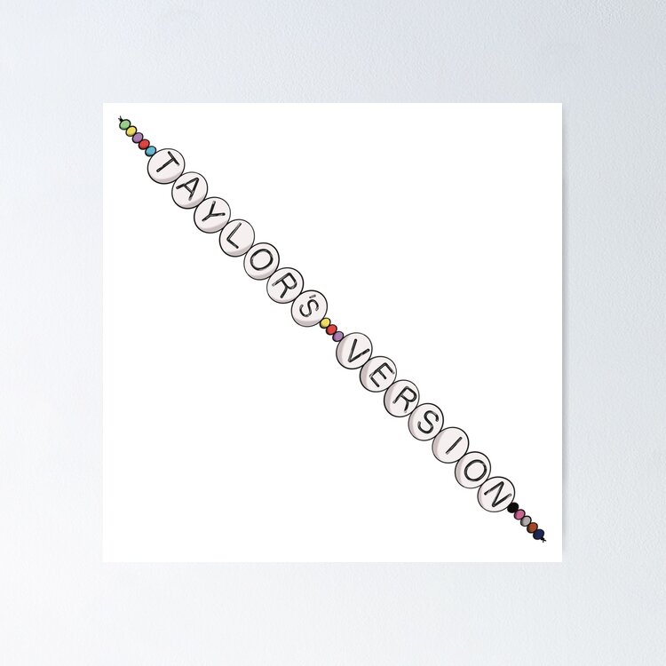 Taylor's Version Beaded Friendship Bracelet Sticker