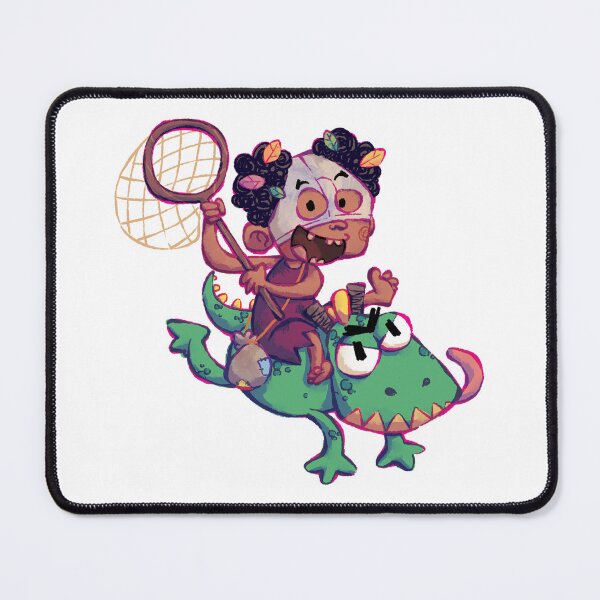 Item preview, Cute Caveman and His Strange Pet Dog designed and sold by Hilman Makhluf.
