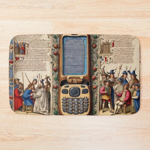 Item preview, Ancient Cellphone designed and sold by OnlyClassicArt.