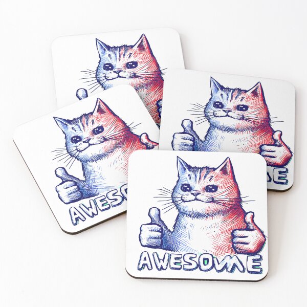 Item preview, MeowSome Cat designed and sold by Funky Land.