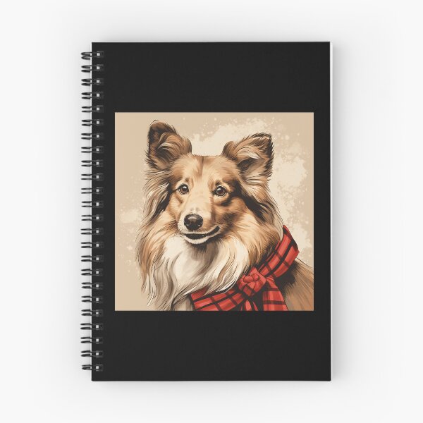 Item preview, Shetland Sheepdog Sheltie Christmas Plaid Watercolor designed and sold by rafaeltto.