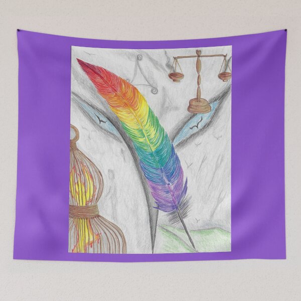 Item preview, Whole Soul w Purple background designed and sold by RenewedSH.
