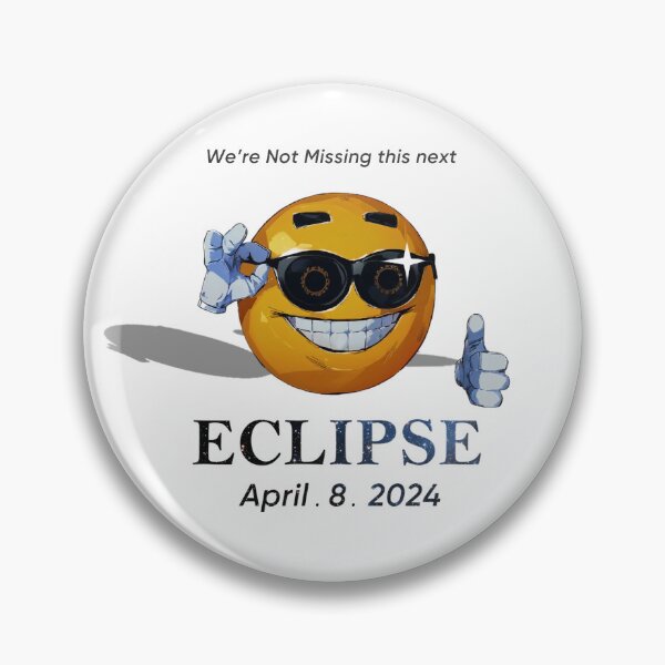 Item preview, Eclipse 2024 Cool Face designed and sold by Shirt-Posters.