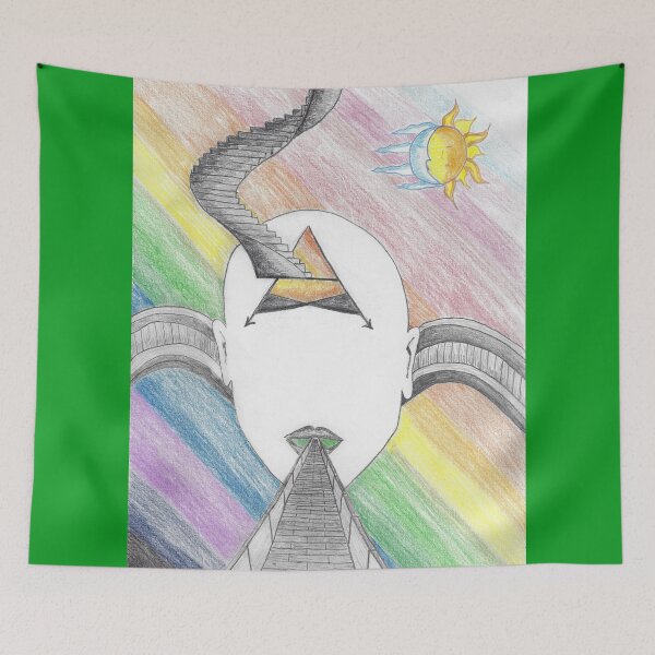 Item preview, Whole Mind w Green background designed and sold by RenewedSH.