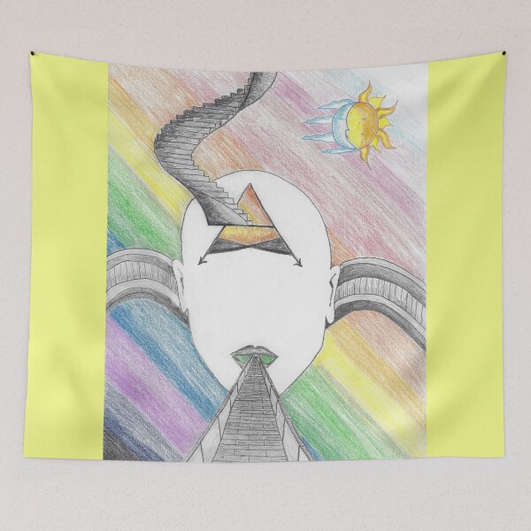 Item preview, Whole Mind w Yellow background designed and sold by RenewedSH.