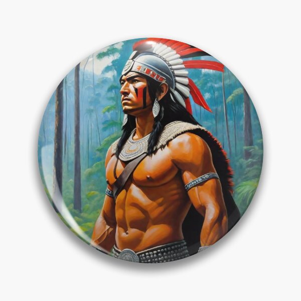 Item preview, Mayan warrior designed and sold by KilianSzmid.