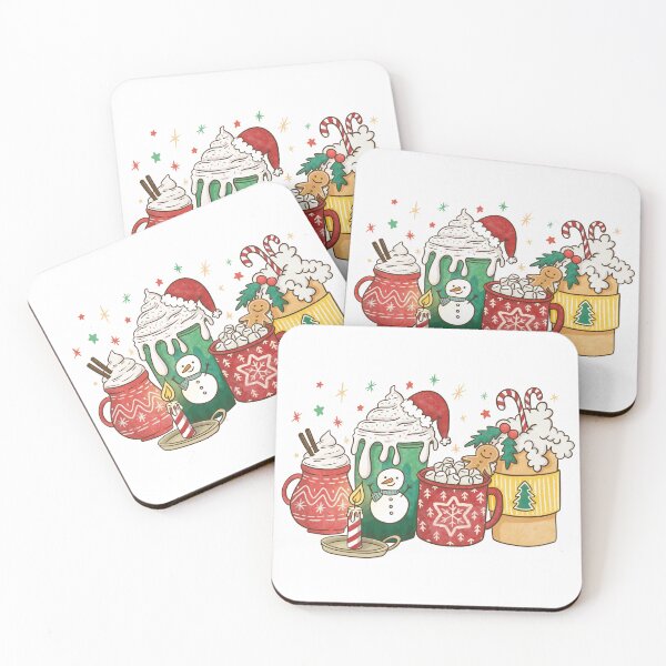 Item preview,  Christmas Latte Cup, Coffee with Cupcake: A Festive Delight for Your Senses, designed and sold by metacollection.