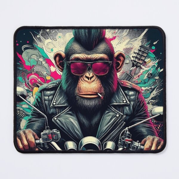 Item preview, Primate Motor Panorama designed and sold by Daniel Dudgeon.