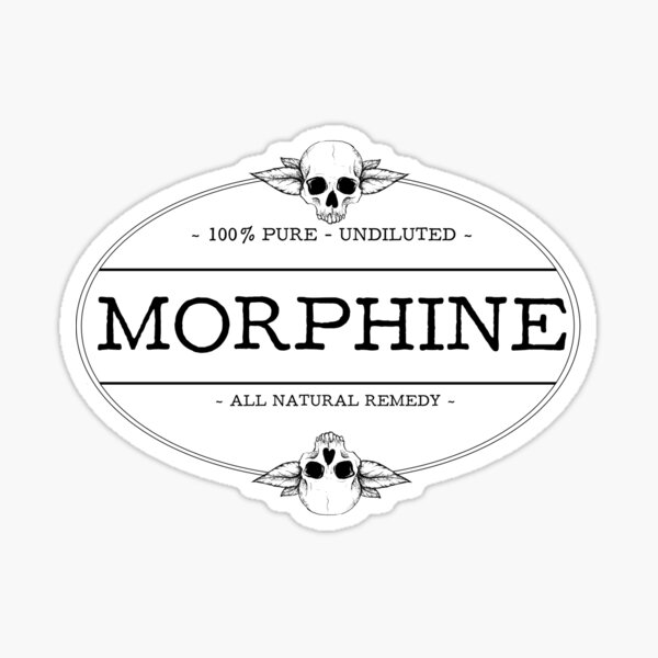 Aperçu de l'œuvre morphine créée et vendue par BrightonUp.