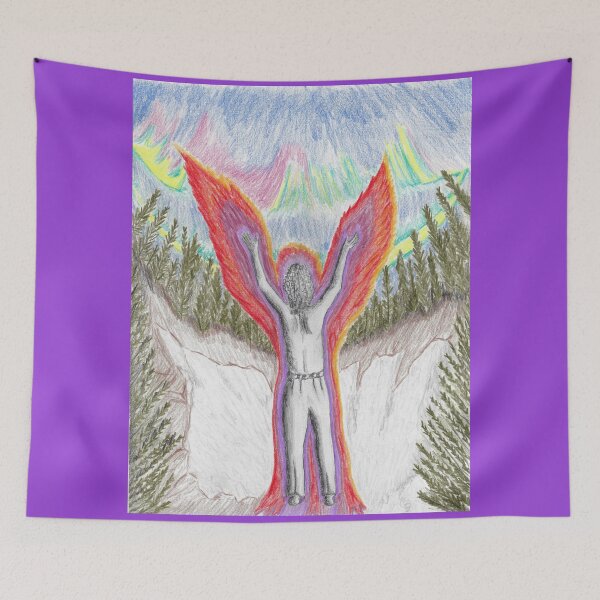 Item preview, Whole Body w Purple background designed and sold by RenewedSH.