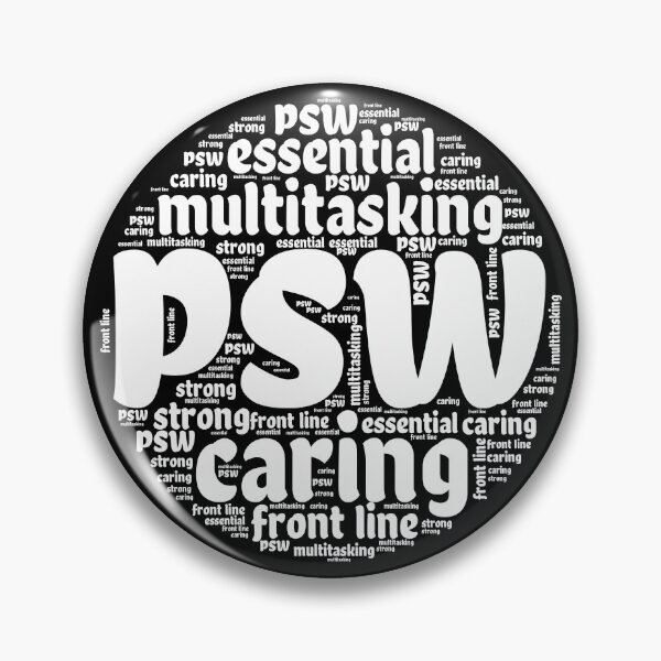 Item preview, White Word  Circle, T-shirt for PSW's workers designed and sold by TaraGbear.