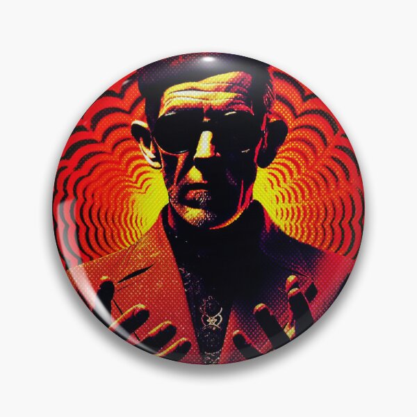 Item preview, Man with sunglasses in front of a swirly background designed and sold by Santasombra.