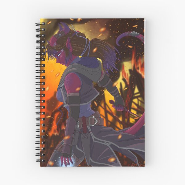 Item preview, Tristana Toivo - Tiefling Rogue Action Pose designed and sold by WhimWerecat.