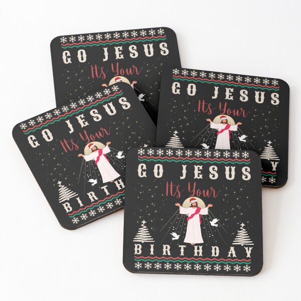 Item preview, Go Jesus Its Your Birthday Christmas Sweater - Christmas Tree designed and sold by ZACK ART.