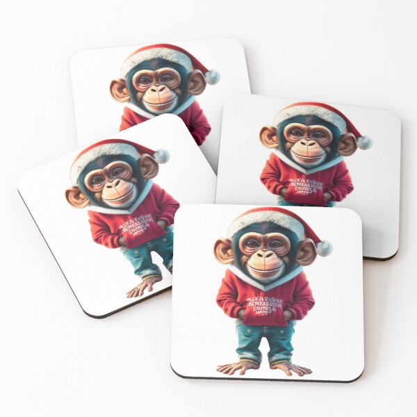 Item preview, Christmas Chimpanzee Christmas Series designed and sold by Rafael Romero.