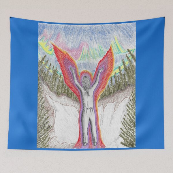 Item preview, Whole Body w Blue background designed and sold by RenewedSH.