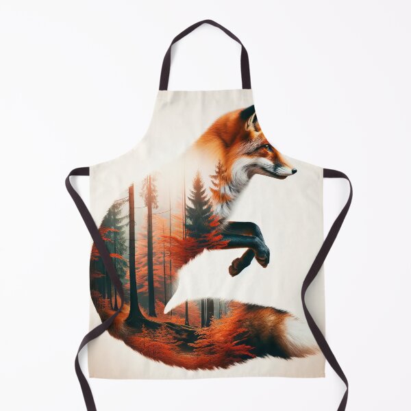Item preview, Enchanted Leap: The Forested Fox designed and sold by SheriffsArt.