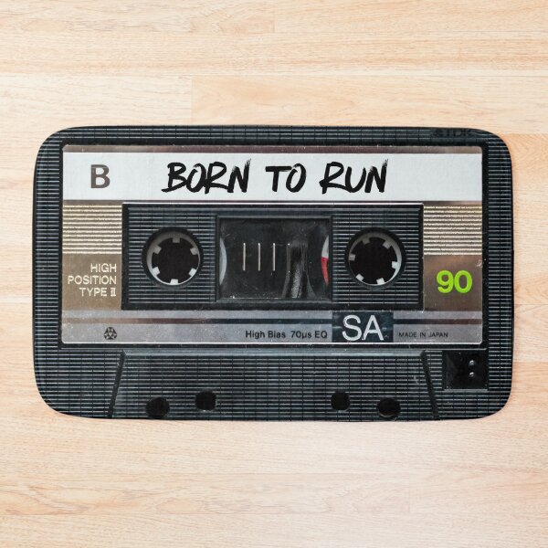 Item preview, Born to run cassette tape designed and sold by robrad.