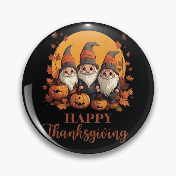 Item preview, Gnomes Happy Thanksgiving Day Fall Autumn Gnome Lover  designed and sold by ArtFromBeyond.