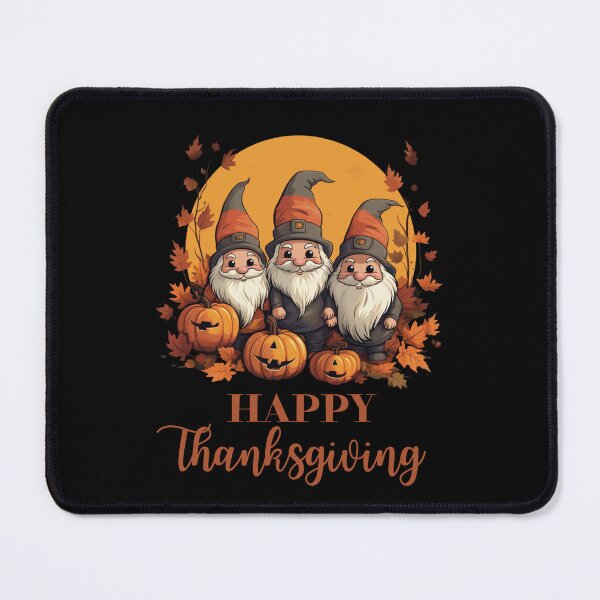 Item preview, Gnomes Happy Thanksgiving Day Fall Autumn Gnome Lover designed and sold by ArtFromBeyond.