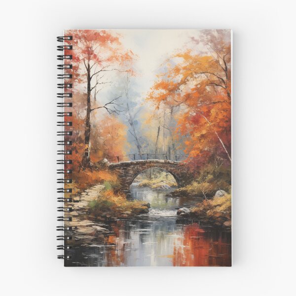 Item preview, Stone Bridge Fall Leaves designed and sold by Hartbecke.