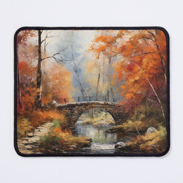Item preview, Stone Bridge Fall Leaves designed and sold by Hartbecke.