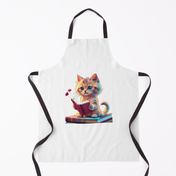 Item preview, Cat With Book Cute Cat Reading Book Funny Gifts For Cat Lovers Funny Gifts For Book Lovers designed and sold by MatthewViews.