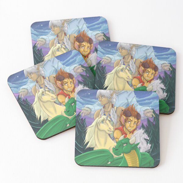 Item preview, Character Poster - Kin Seeker Allies designed and sold by WhimWerecat.