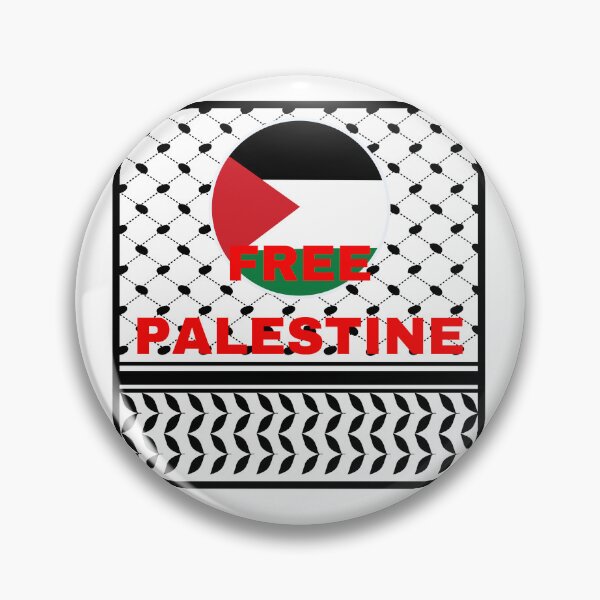 Item preview, FREE PALESTINE.PIN. designed and sold by May's .