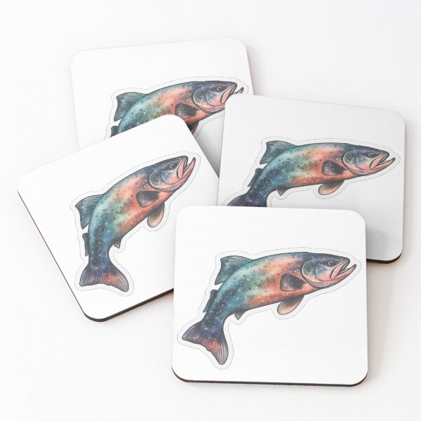 Item preview, Galaxy Salmon: Celestial Bodies of Puget Sound designed and sold by ohkapi.