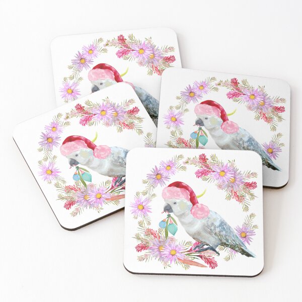Item preview, Summer Christmas Cockatoo designed and sold by Sketchbook Designs.