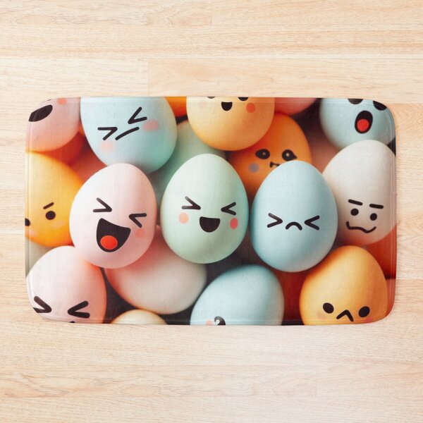Item preview, Eggs with facial expressions. designed and sold by growing-mom.