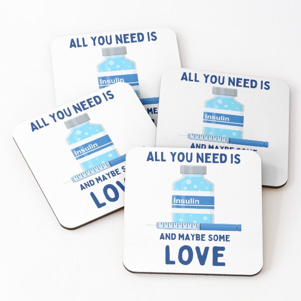 Item preview, All You Need is Insulin and Maybe Some Love designed and sold by SalxSal.