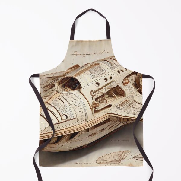 Item preview, If a Spaceship was invented by Leonardo DaVinci designed and sold by OnlyClassicArt.