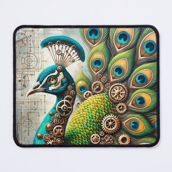 Item preview, Steampunk Peacock designed and sold by NovosArt.