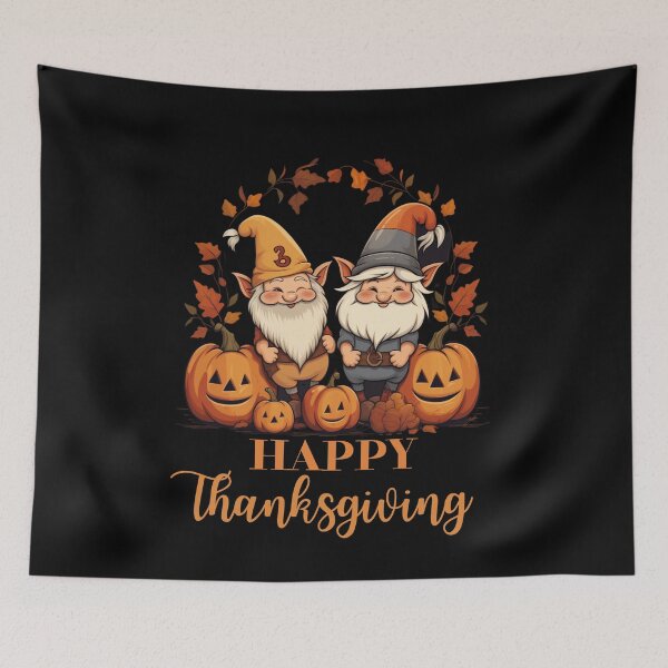 Item preview, Gnomes Happy Thanksgiving Day Fall Autumn Gnome Lover  designed and sold by ArtFromBeyond.