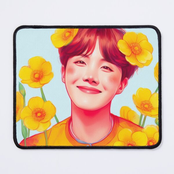 Item preview, J-Hope Floral Fantasy - J-Hope with Buttercups designed and sold by SipandStan.