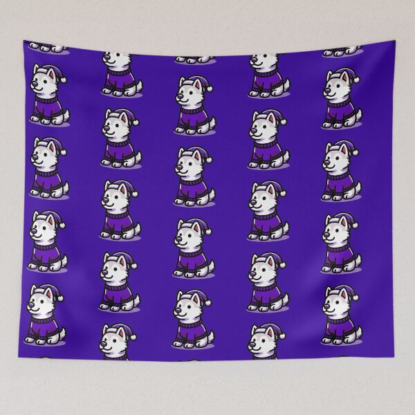 Item preview, Husky Christmas designed and sold by Calvin Cuts.