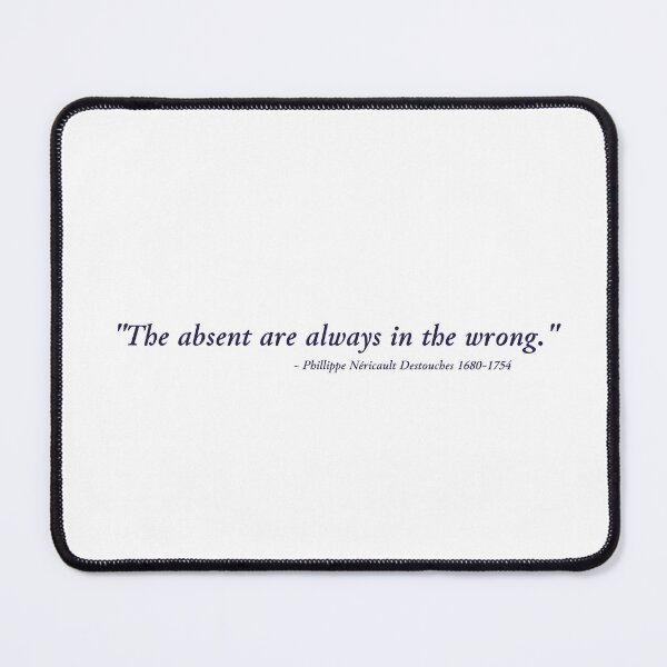 Item preview, Absence Quote  designed and sold by MariaCupid.