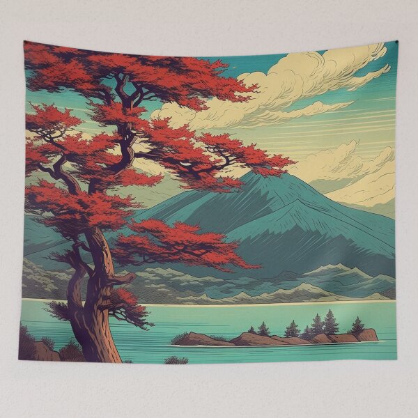 Item preview, Hisseii - Nature Landscape designed and sold by MidJourneymen.