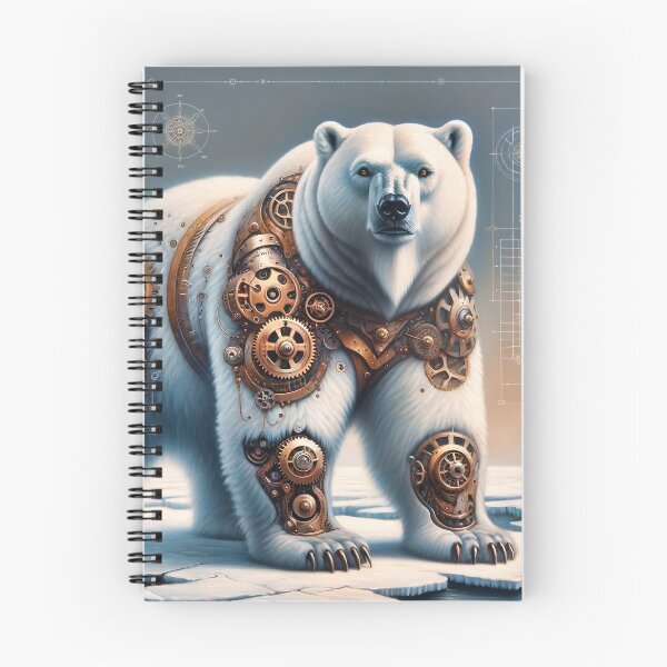 Item preview, Steampunk Polar Bear designed and sold by NovosArt.