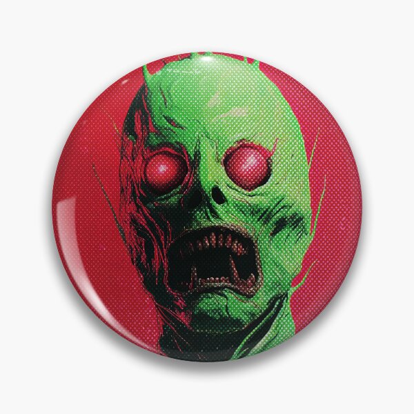 Item preview, Green creature with red eyes designed and sold by Santasombra.