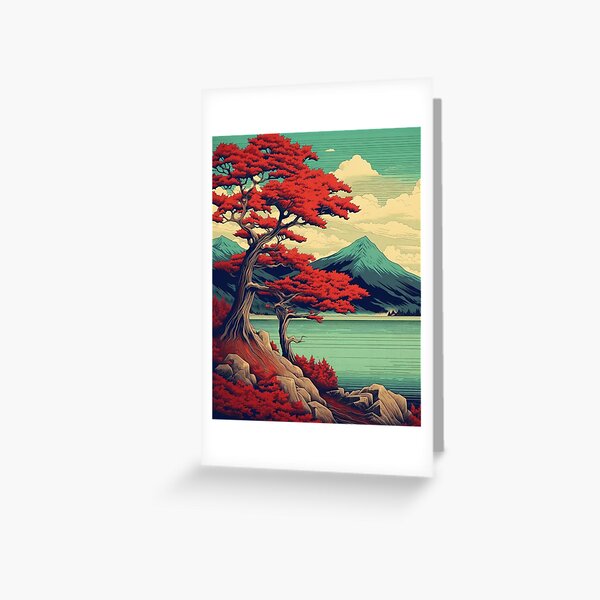 Item preview, Hisseii - Nature Landscape designed and sold by MidJourneymen.