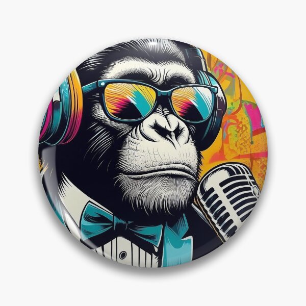 Item preview, Colorful Ape Collage designed and sold by Daniel Dudgeon.